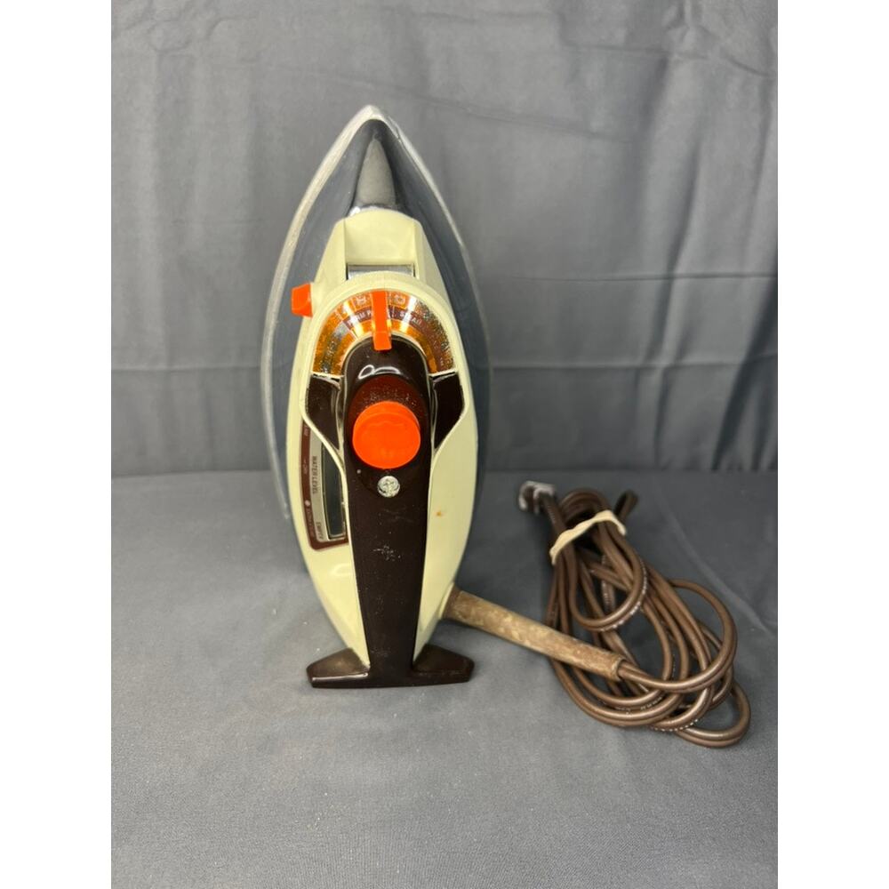 Vintage Sun Beam Self Cleaning Shot of Steam Iron